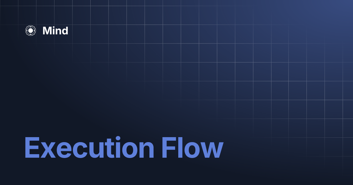 Execution Flow | Mind
